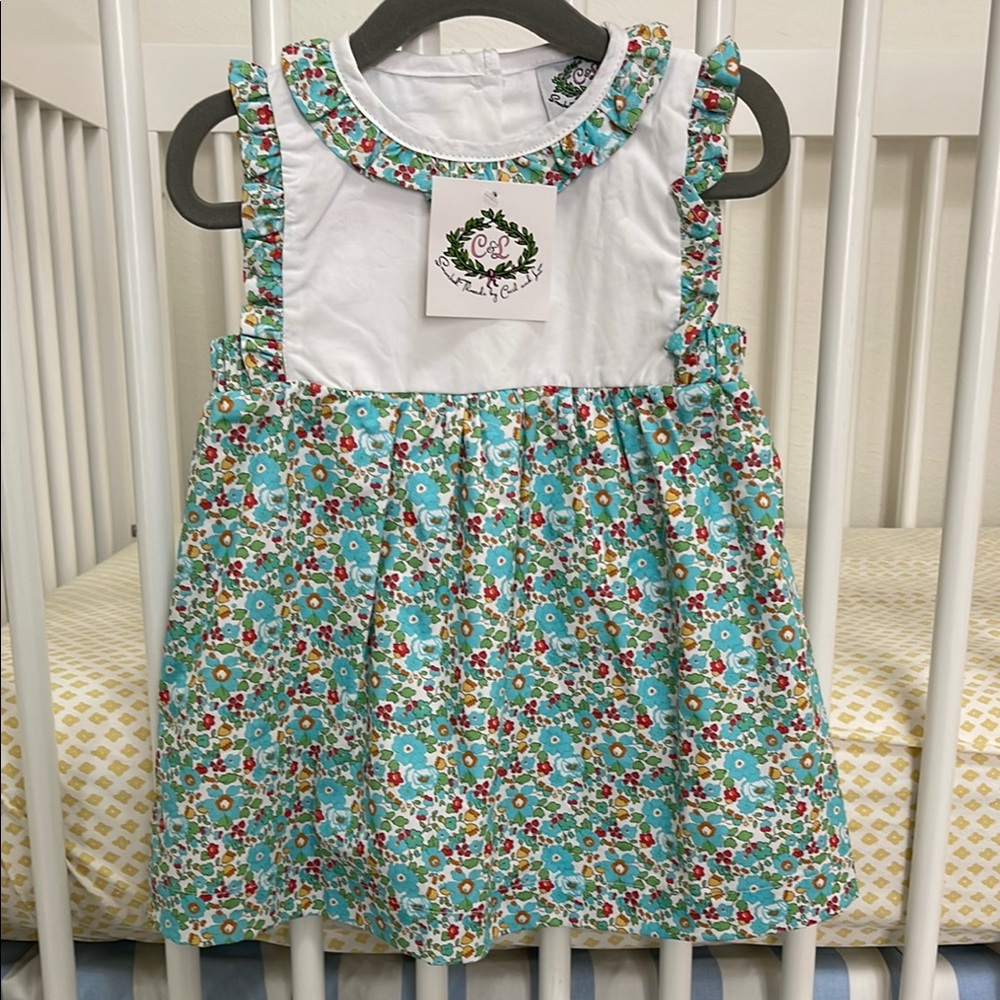 Cecil and Lou Floral Sleeveless Dress